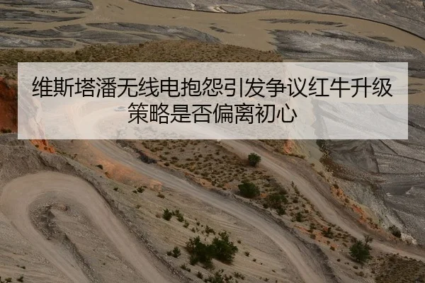 维斯塔潘无线电抱怨引发争议红牛升级策略是否偏离初心